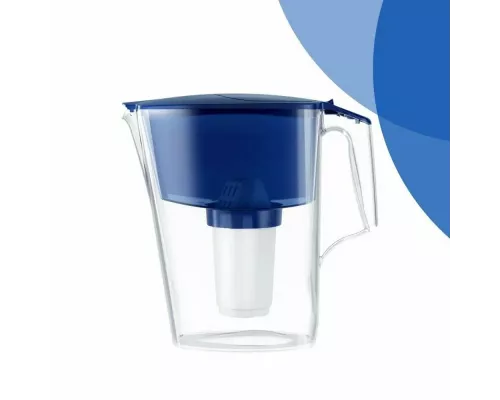 Фильтр-кувшин Аквафор Инди с модулем А6 синий кобальт