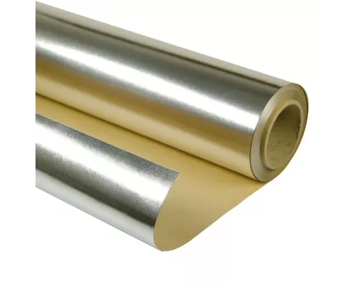 Фольга 80мкр алюм. в намотке 24кв.м