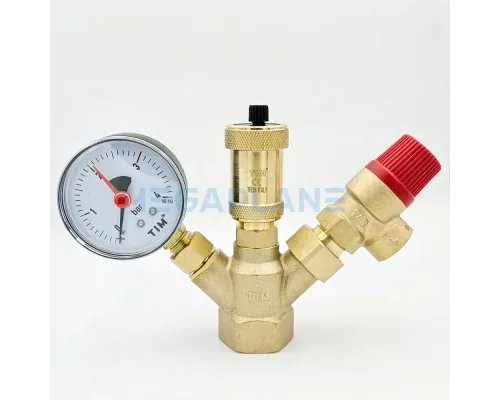 Группа безопасности котла TIM JH-1024 мини 3бар