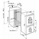 Встраиваемый холодильник Liebherr EIGER ICBc 5122-22 001 белый двухкамерный 219/56л морозилка снизу