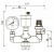 Группа безопасности котла TIM JH-1025-3std