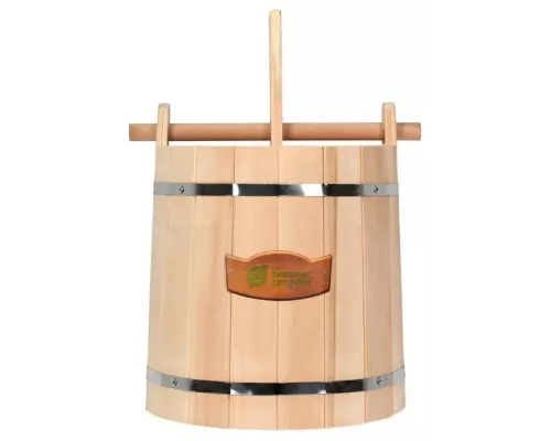 Кадка для воды Банные штучки 30л с гнетом и замком 32690