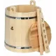 Кадка для воды Банные штучки 30л с гнетом и замком 32690