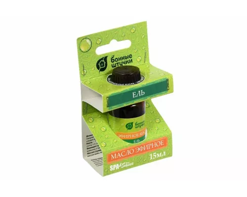 Масло эфирное для бани и сауны Банные штучки ЕЛЬ 15мл 30008