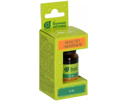 Масло эфирное для бани и сауны Банные штучки ЕЛЬ 15мл 30008