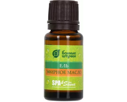 Масло эфирное для бани и сауны Банные штучки ЕЛЬ 15мл 30008