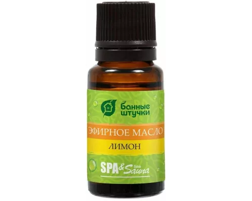 Масло эфирное для бани и сауны Банные штучки Лимон 15мл 30010