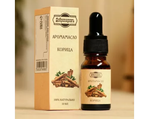 Масло эфирное для бани и сауны Добропаровъ Корица 10мл 7402120