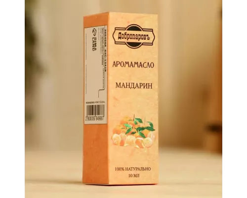 Масло эфирное для бани и сауны Добропаровъ Мандарин 10мл 7402121
