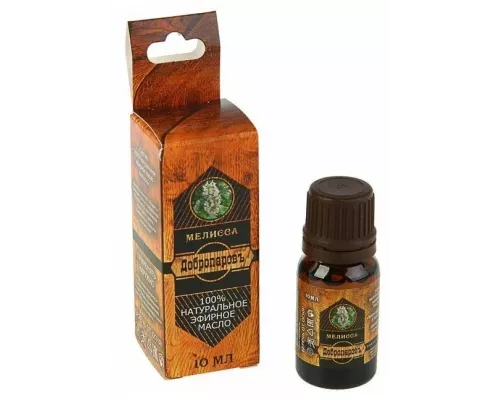 Масло эфирное для бани и сауны Добропаровъ Мелисса 10мл 2870076