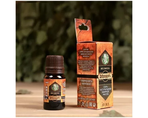 Масло эфирное для бани и сауны Добропаровъ Мелисса 10мл 2870076