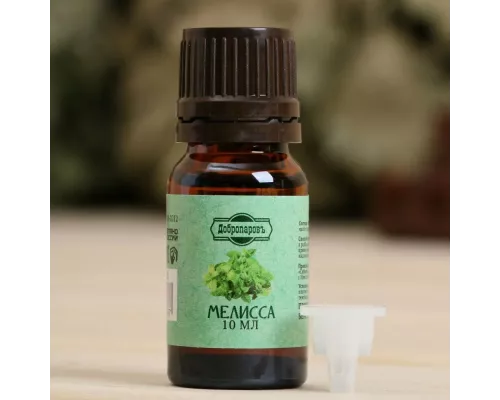 Масло эфирное для бани и сауны Добропаровъ Мелисса 10мл 2870076