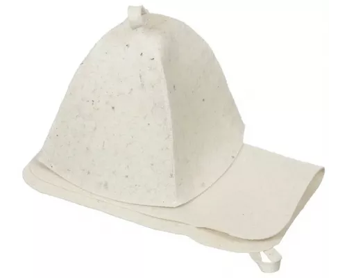 Набор для бани и сауны Hot Pot шапка и коврик 42006