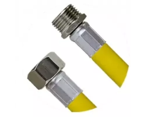 Подводка для газа  PVC 1/2 180 Г/Ш TIM 1/50