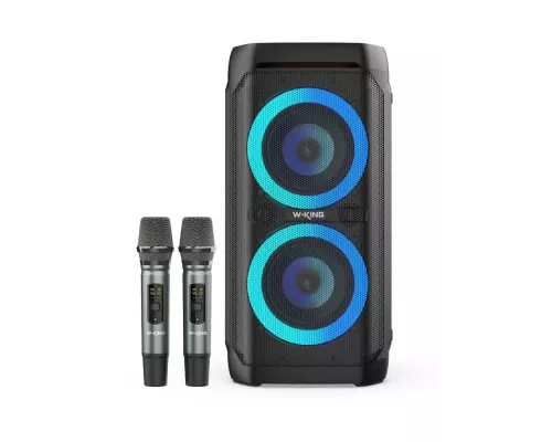 Портативная колонка W-King T11+ (Two mic)