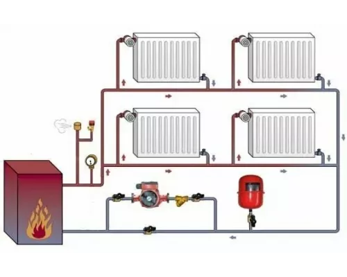 Расширительный бак Wester WRV 8л