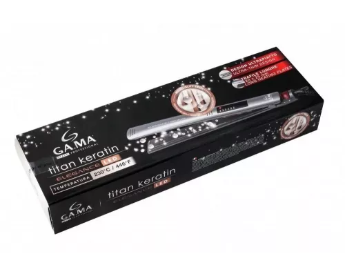 Щипцы GA.MA GI0209 ELEGANCE LED TITAN KERATIN