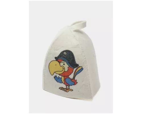 Шапка для бани и сауны детская Hot Pot Попугай 41212