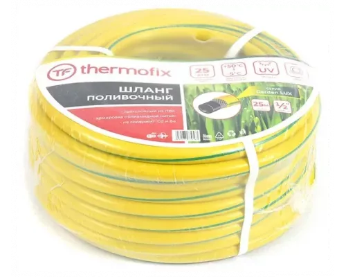 Шланг поливочный Thermofix желтый "1" 25м