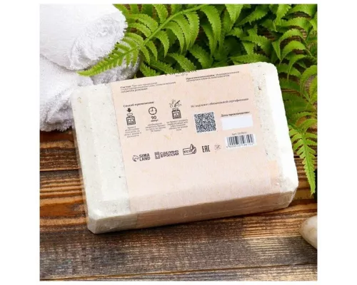 Соляной брикет для бани и сауны Добропаровъ  с алтайскими травами РОМАШКА 1,35кг 3519610