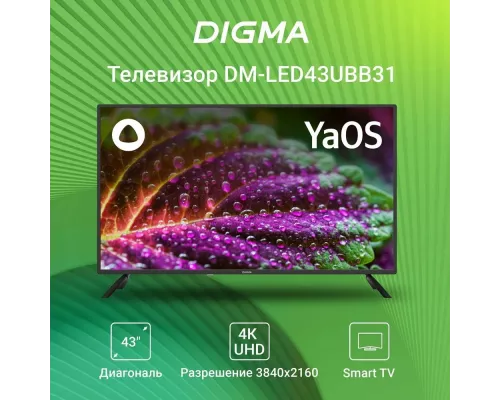Телевизор DIGMA DM-LED43UBB31