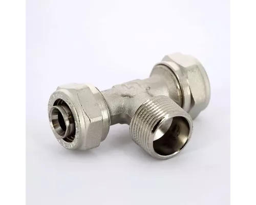 Тройник обж. 20*1/2"*20 НР UNI-FITT 10332N200420