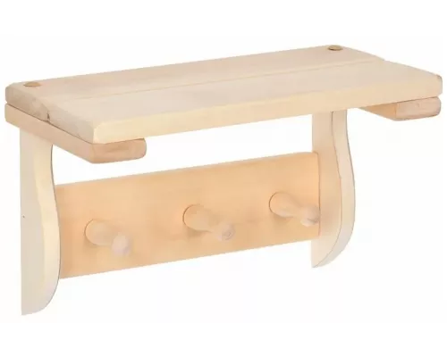 Вешалка настенная Банные штучки Липа 32413