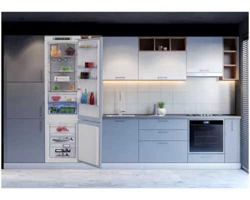 Встраиваемый холодильник Beko Diffusion BCNA306E2S белый
