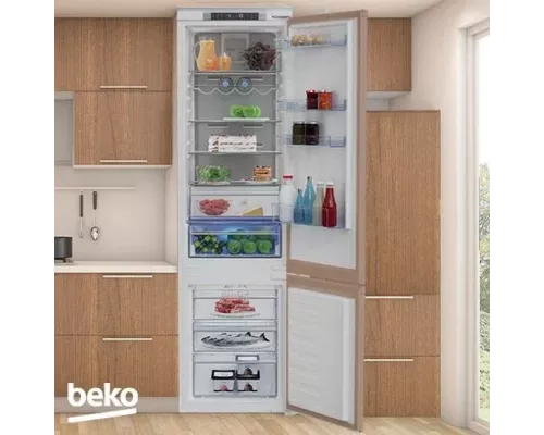 Встраиваемый холодильник Beko Diffusion BCNA306E2S белый