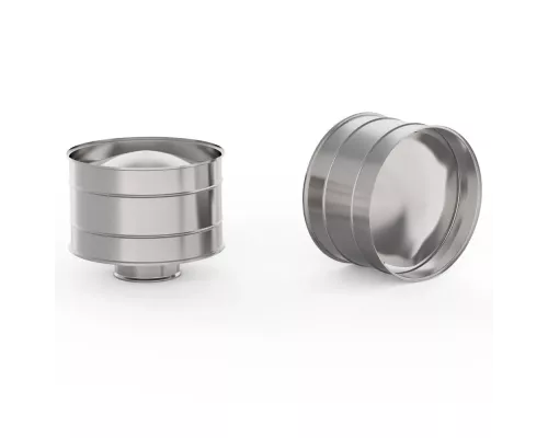 Зонт нерж. 115 с дефлектором (0,5мм)