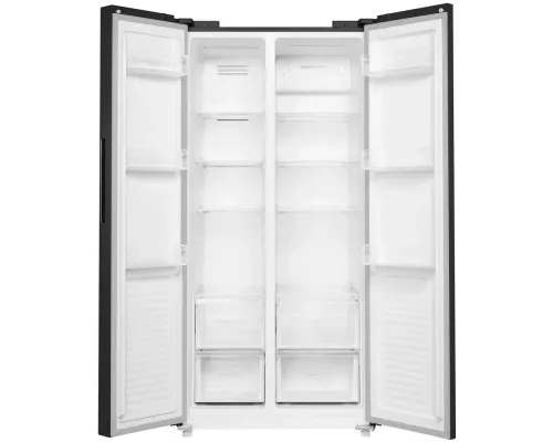 Холодильник MAUNFELD MFF177NFBE черный