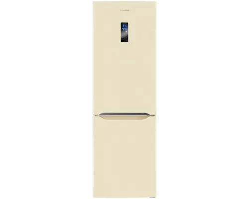 Холодильник MAUNFELD MFF187NFIBG10 бежевый