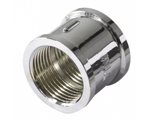 Муфта 1*1/2  хром