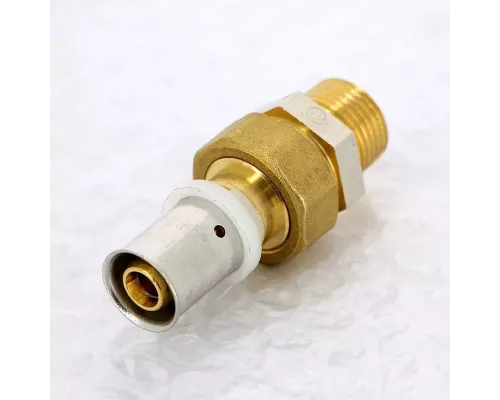 Муфта пресс 16*1/2" НР c америк. UNI-FITT 10562G001604