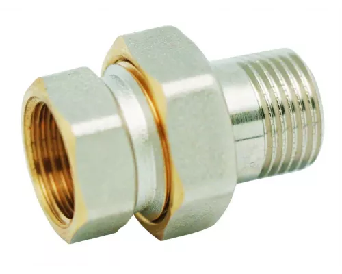 Сгон накидной 3/4" прямой с гайкой HLV