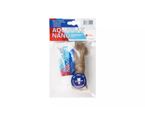 AquaflaxNano набор паста 30г+15г лен (61004)