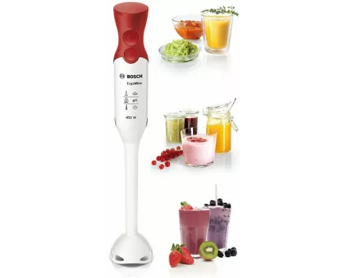 Блендер Bosch MSM64010 белый/красный