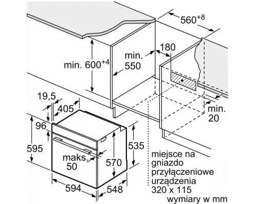 Духовой шкаф Bosch HBA573BB1