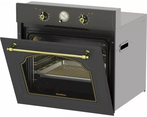 Духовой шкаф DARINA 0U8 BDE 112 707 AT антрацит ретро