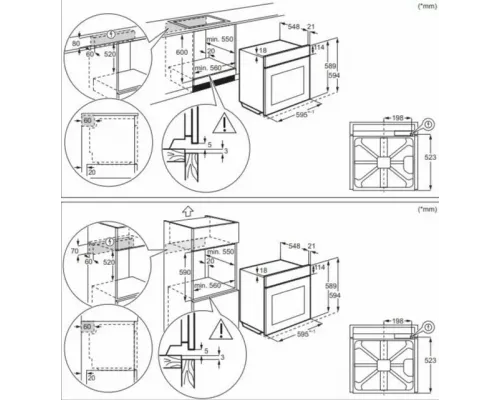 Духовой шкаф Electrolux KODEH70X