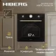 Духовой шкаф HIBERG VM 6382 BR черный ретро