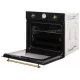 Духовой шкаф HIBERG VM 6382 BR черный ретро