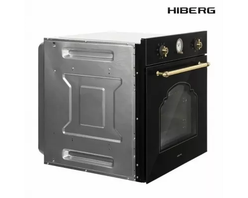 Духовой шкаф HIBERG VM 6382 BR черный ретро