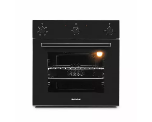 Духовой шкаф Hyundai 6006.03 BG черное стекло
