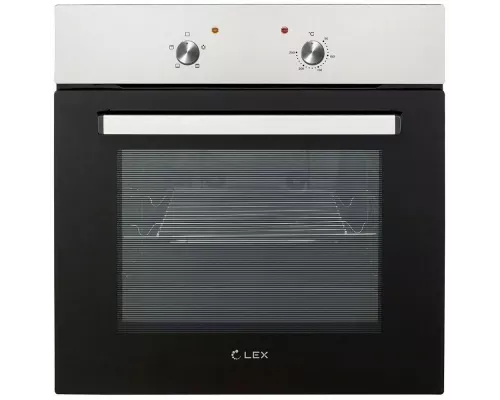 Духовой шкаф LEX EDM 040 IX серебристый