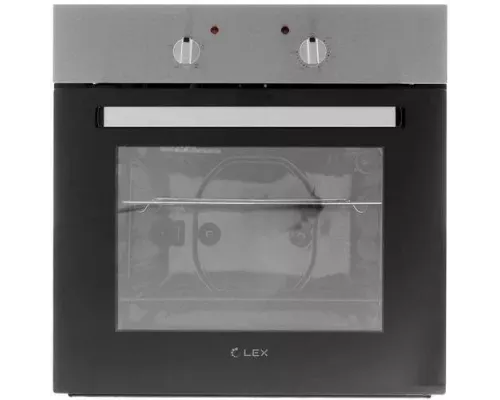 Духовой шкаф LEX EDM 040 IX серебристый