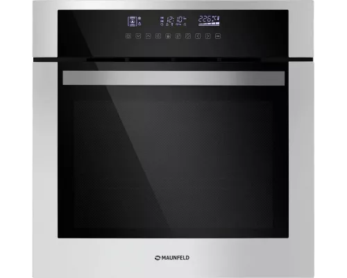 Духовой шкаф MAUNFELD EOEH.5811S1 черный/нерж.сталь