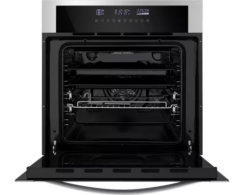 Духовой шкаф MAUNFELD EOEH.5811S1 черный/нерж.сталь