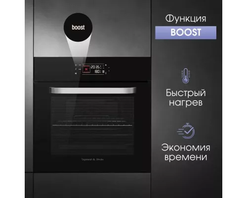 Духовой шкаф Zigmund & Shtain EN 133.512 B черный