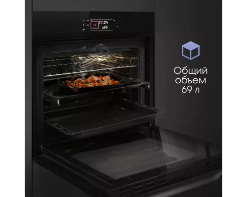 Духовой шкаф Zigmund & Shtain EN 133.512 B черный